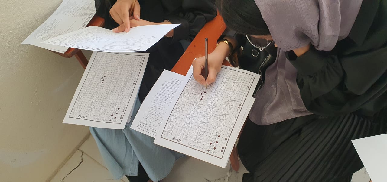برگزاری امتحان دور ششم؛ شنبه ۲۵ اسد (امتحانات دوره‌های بعد به دو زبان فارسی-دری و پشتو برگزار می‌شود)